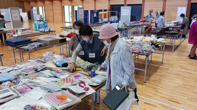 「あのとき助けてもらったことにお返しができれば」台湾の復興を応援　岩手・大槌でチャリティバザー|TBS NEWS DIG