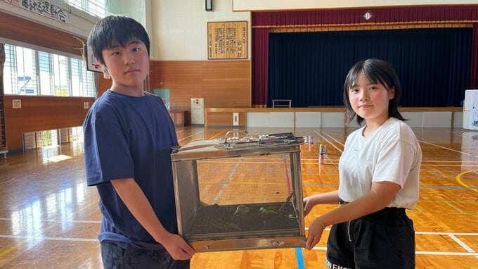 大分県竹田市の小学生が「友情の蛍」贈呈　|　大分のニュース｜OBS NEWS｜大分放送