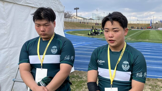 【全国高校ラグビー】福井の合同チームが歴史的１トライ　天理は早実との激戦制す　長崎南山と山梨学院は逆転再逆転のシーソーゲーム（第一日の結果）|TBS NEWS DIG