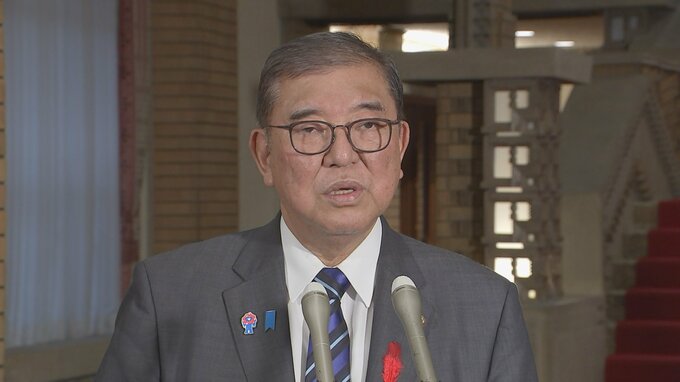 石破総理　高市新総裁選出に「寛容と連帯をもって我が国を間違えない方向に」