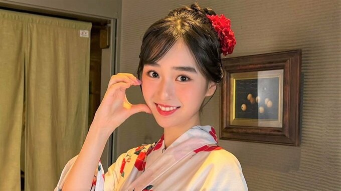 【 藤岡舞衣 】　 東北の夏祭りを報告　「と〜〜～っても楽しかった」　浴衣姿に絶賛の嵐　「こんなに浴衣姿似合う美少女見たことないよ」|TBS NEWS DIG