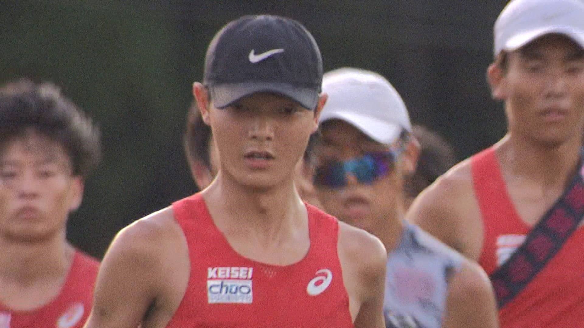 慶誠高校　陸上部ジャージ 　1か月程度使用 走るときは一人」だからこそ、みんなで 