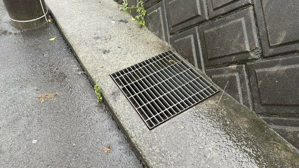 「側溝の中で声がする」小学生男児が側溝に落ちて流され、住民が救助　鹿児島市田上