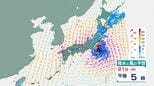 【台風大雨情報】猛烈な雨に注意　関東甲信地方と東海地方では今後、線状降水帯が発生して大雨災害発生の危険度が急激に高まる可能性（24日にかけての雨・風シミュレーション）|TBS NEWS DIG