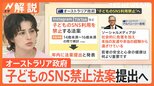 SNSが原因とみられる死亡事例も…“いじめ”“有害コンテンツ”など懸念 豪政府、子どものSNS禁止法案提出へ【Nスタ解説】|TBS NEWS DIG