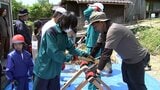 黄金色の麦畑で笑顔はじける！丸亀市の離島・讃岐広島で子どもたちが自ら育てた小麦を収穫　|　岡山・香川のニュース | 天気 | RSK山陽放送