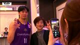 シーズンイン直前! 山形ワイヴァンズの選手が必勝を誓う ファンは至近距離で選手にエール!(山形)|TBS NEWS DIG