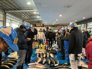 【速報】ひみ寒ぶり宣言　午前8時までにブリ600本！重さ15㎏のものも…本格的な寒ブリのシーズン　能登半島地震の被災地 氷見の浜に活気　富山・氷見市　|　富山のニュース｜天気・防災｜チューリップテレビ
