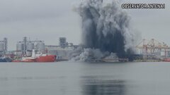 ルーマニアの港で水上ドローンが爆発 ウクライナ側「ロシアの妨害電波でドローンが制御失い自爆」| TBS CROSS DIG with Bloomberg