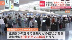 【独自】水際措置5月8日に終了、代わりに「感染症ゲノムサーベイランス」開始へ　中国の水際緩和は来月5日開始| TBS CROSS DIG with Bloomberg