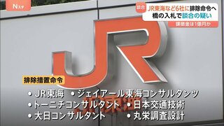 JR東海に排除措置命令へ 「跨線橋」の点検業務入札で談合 受注した5社には計1億円の課徴金命令も 公取委が独占禁止法違反を認定| TBS CROSS DIG with Bloomberg