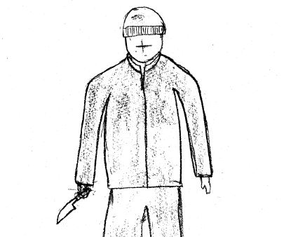 黒のニット帽を被り右手に出刃包丁「マネーマネー」と女性2人を脅して逃走　強盗未遂容疑の男の全身像を公開　20～40代の中肉男の情報提供を呼びかけ　長野・伊那市　|　SBC NEWS | 長野のニュース | SBC信越放送