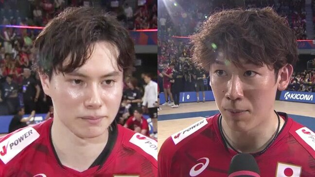 石川祐希「流れを掴んだことが勝因」髙橋藍「皆さんの前で勝つことが全て」バレー男子日本がドイツに逆転勝ち【選手コメント】|TBS NEWS DIG
