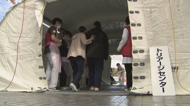震災時の診療体制を確保するために…“拠点病院”で対応訓練 富山県立中央病院|TBS NEWS DIG