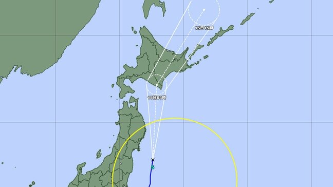 【台風5号】雨の影響が広範囲で…24時間雨量は関東甲信200ミリ　北海道120ミリ　東北地方80ミリの予報　最大瞬間風速35メートル　気象庁が警戒を呼びかけ|TBS NEWS DIG