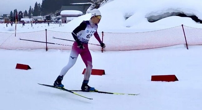 冬のインターハイ・クロスカントリースキー種目　新庄北高校・柿崎仁選手（3年）が男子フリー10キロで優勝（山形）|TBS NEWS DIG