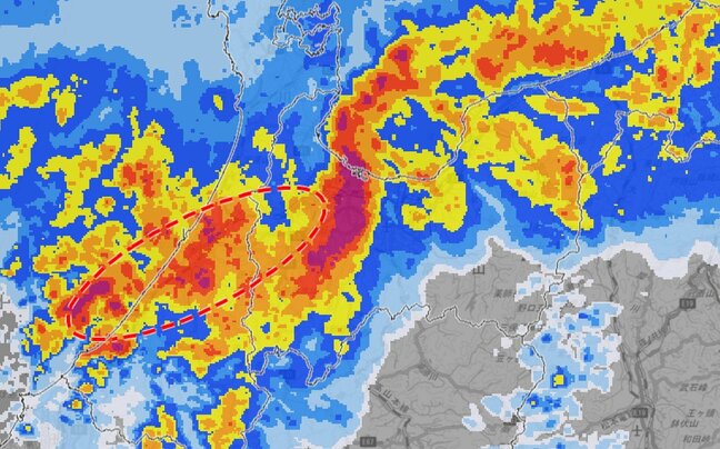 【大雨情報】富山県と石川県では引き続き７日昼過ぎにかけて、線状降水帯が発生する可能性　夕方にかけて土砂災害や低い土地の浸水、河川の増水や氾濫に厳重に警戒【雨と風のシミュレーション】|TBS NEWS DIG