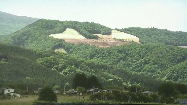 吾妻連峰に“はげ山”が…市は「ノーモアメガソーラー」原発に頼らない再生可能エネルギー、普及のあり方は 福島|TBS NEWS DIG