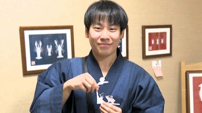 “はさみ一本”の技「スーパー小学生」から世界へ　紙切り作家・丸山紘平さんの新たな挑戦|TBS NEWS DIG