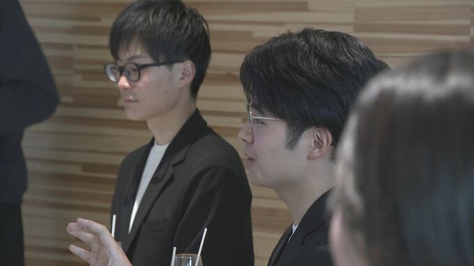 経営トップと「お茶する」入社式 コーヒーを飲みながら新入社員が“フラットに質問” 北國フィナンシャルホールディングス　|　石川県のニュース｜MRO北陸放送