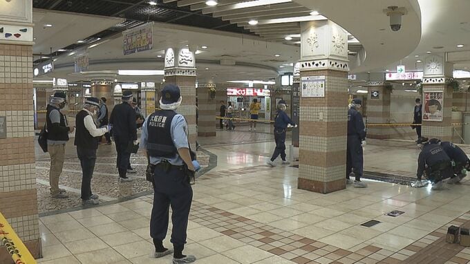 【速報】強盗殺人未遂容疑でベトナム人の男女2人逮捕　JR天王寺駅直結の地下街「あべちか」　女性を刃物のようなもので刺してかばん奪った疑い　「トクリュウ」の可能性も|TBS NEWS DIG