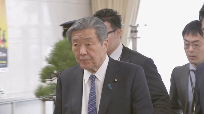 【速報】自民・森山総務会長「我々は告発を受けてない」　森山派解散に慎重な見解示す
