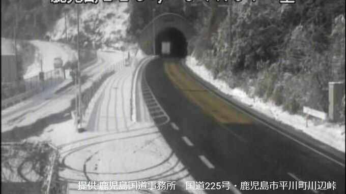 鹿児島県内で雪　チェーンなど必要な道路も【道路交通規制情報】　|　鹿児島のニュース｜MBC NEWS｜南日本放送