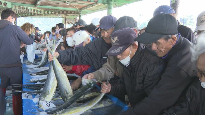 「車中泊をしてわざわざこのために」市価の2割以上安い　11月3日恒例の朝市　定置網漁の魚を即売|TBS NEWS DIG