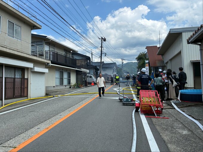 【火事】「1階が燃えている」住民から通報　黒部市下立で建物火災　富山|TBS NEWS DIG
