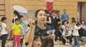 【バドミントン】リオ五輪女子ダブルス金“タカマツペア”が札幌でバド教室　ラケットの握り方からシャトルの打ち方など基本動作を笑顔で指導　|　北海道のニュース｜HBC北海道放送