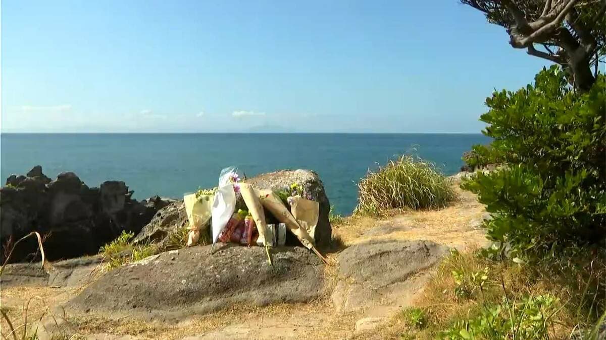 いちき串木野市の海岸で中高生3人死亡　現場には3人を悼み献花　鹿児島
