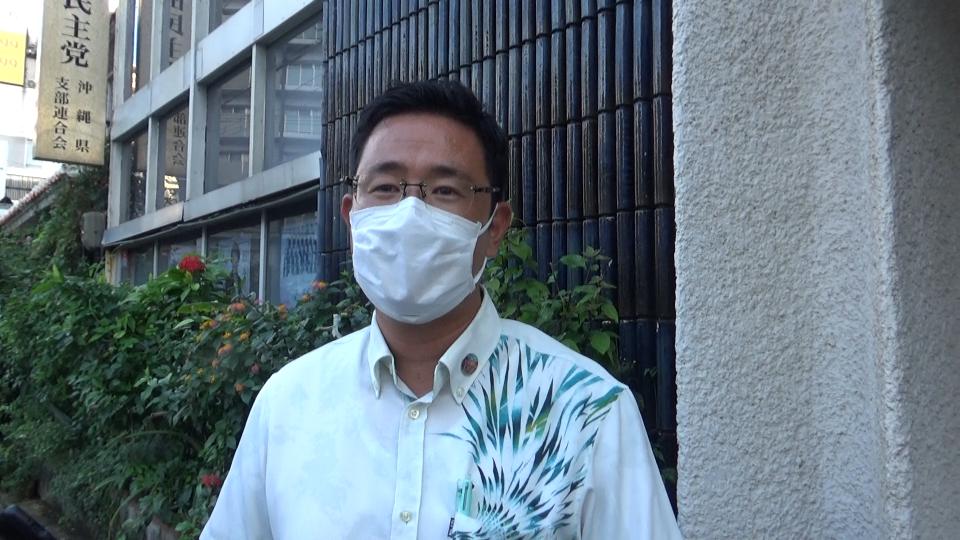 30日に知事就任の古謝玄太氏　葉梨沖縄担当大臣と非公式に面談、「沖縄政策協議会」の年内開催を要望