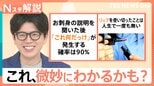 『お刺身の説明を聞いたあと「これ何だっけ」』 日常の“微妙にわかるかも”…「微わかる展」に反響【Nスタ解説】|TBS NEWS DIG