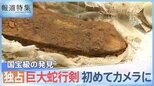 「全てが混ざったようなカオス」“国宝級の発見”巨大蛇行剣の表面が初めてカメラの前に…【報道特集】|TBS NEWS DIG