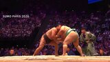 31年ぶり大相撲パリ公演 初日の決勝戦は大関対決に 会場は大歓声に包まれる|TBS NEWS DIG