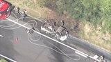 「重機から激しい炎 黒煙も」トラックやショベルカー燃える火事あいつぐ | 福岡のニュース|RKB NEWS|RKB毎日放送