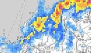 【大雪情報】岐阜県では21日から25日頃にかけて山地を中心に平地でも大雪に…大雪や路面の凍結による交通障害に注意・警戒を【雪と雨のシミュレーション】　|　富山のニュース｜天気・防災｜チューリップテレビ