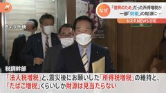 【解説】「復興のため」だった所得増税が一部「防衛」の財源に…？　税調幹部の苦しい胸の内| TBS CROSS DIG with Bloomberg