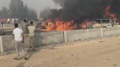 エジプトの幹線道路で多重事故　32人死亡 63人けが| TBS CROSS DIG with Bloomberg