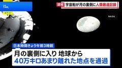 「アルテミス計画」宇宙船　人類史上最も地球から遠い地点に到達　56年ぶり記録更新| TBS CROSS DIG with Bloomberg