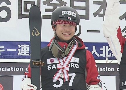スキーモーグル全日本選手権】札幌出身・中原旺助 両種目で表彰台入り