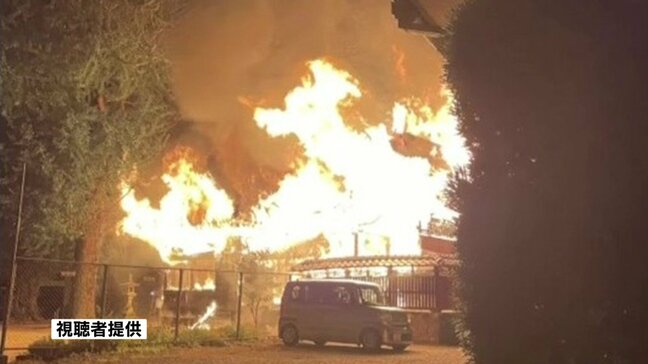 熊本市西区の池田八幡宮が全焼　けが人なし|TBS NEWS DIG