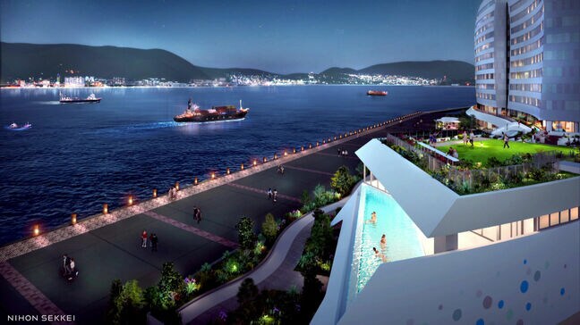 星野リゾートが山口・下関にリゾートホテルを開業　全客室から関門海峡の景色|TBS NEWS DIG