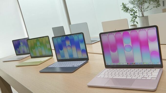 Apple 10万円以下の新たなノートPC「MacBook Neo」販売開始へ　手頃な価格帯で客層広げたい考え