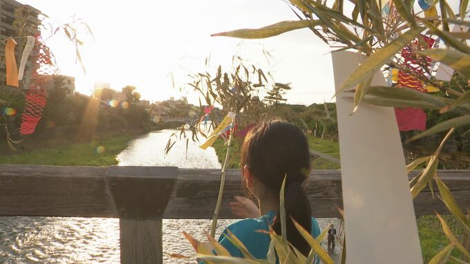 「一日も早く復興しますように」七夕を前に金沢の浅野川で“笹流し”　|　石川県のニュース｜MRO北陸放送