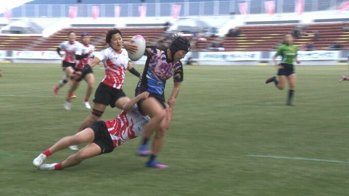 ７人制女子ラグビー国際大会  ながとブルーエンジェルスが準優勝|TBS NEWS DIG