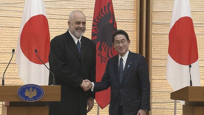 岸田総理「西バルカン担当大使を派遣」日アルバニア首脳会談