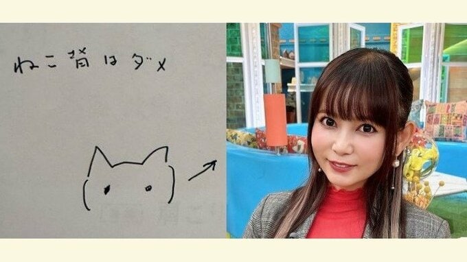 中川翔子さん「ぎっくり首」医師からの注意書きは手書きの猫イラスト「かわいい」フォロワーから気遣いの声|TBS NEWS DIG