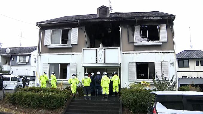 「火が噴出している」未明にアパート1棟を全焼する火事 4人が病院に運ばれる＝浜松市浜名区　|　静岡のニュース | SBSNEWS | 静岡放送