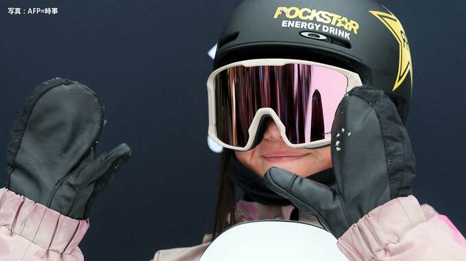 スノーボード岩渕麗楽、ビッグエアで銀メダル獲得！予選を1位通過も0.66点差で2位【X GAMES】|TBS NEWS DIG